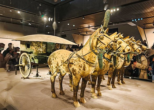 No.2 Bronze Chariot and Horses
