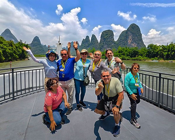 Tour Group in Guilin