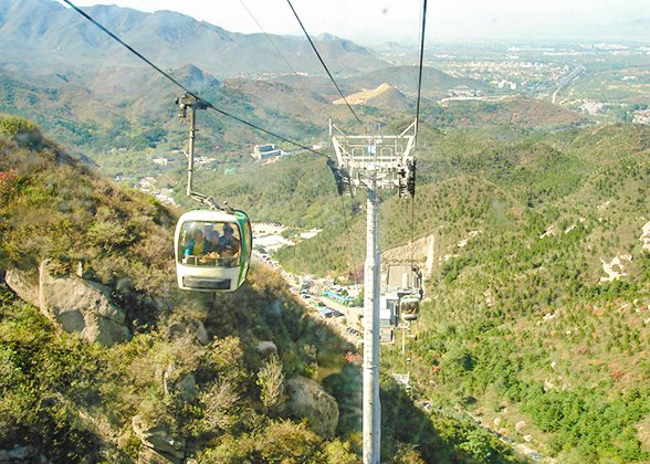 The Cable Car on Badaling Great Wall