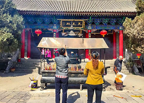 Shandao Pagoda, Xiangji Temple 
