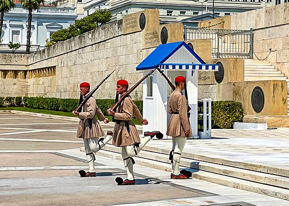 The Changing Ceremony of the Presidential Guard The Changing Ceremony of the Presidential Guard