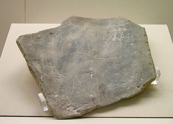 Inscribed Tile Fragments