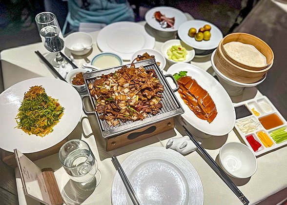 Dishes of Siji Minfu Roast Duck