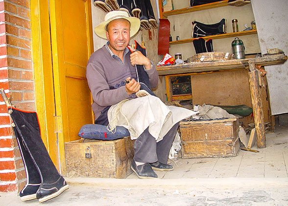 Local Tradtional Shoe Maker