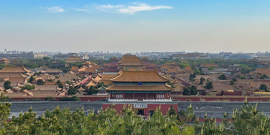 Layout of Forbidden City
