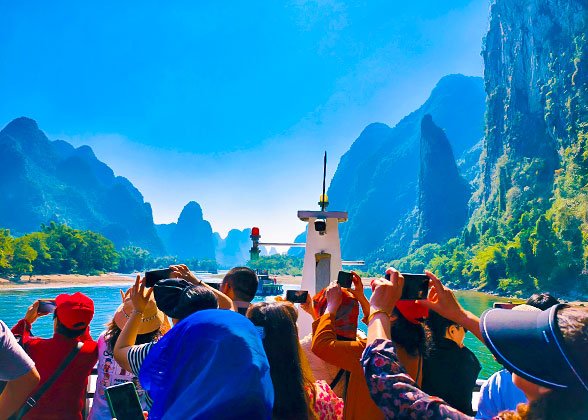 Li River Cruise in August