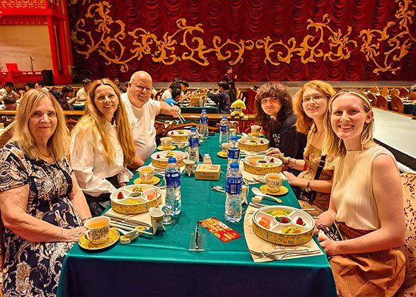 Eating Dumplings in Shaanxi Grand Opera