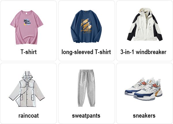 Clothes for Inner Mongolia in August