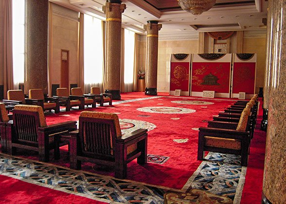 Inside Beijing Great Hall of the People