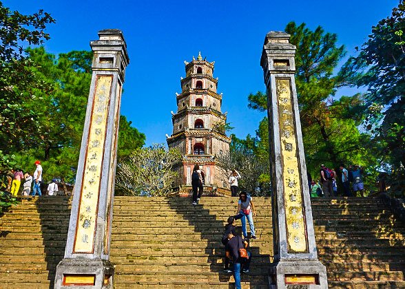 Thien Mu Pagoda, Hue Thien Mu Pagoda, Hue