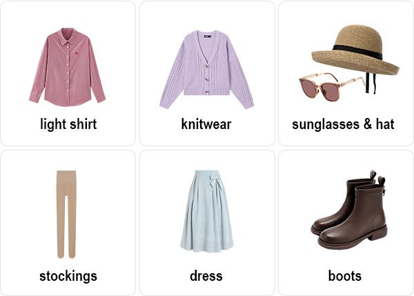 Guilin Clothes in April