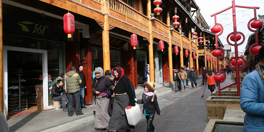 Street in Songpan Ancient Town