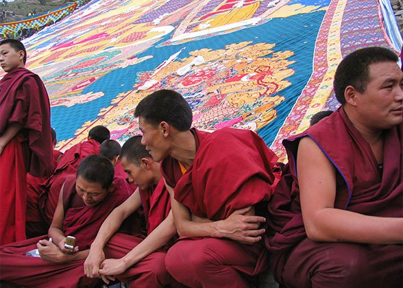 Shoton Festival Kicks off at Drepung Monastery