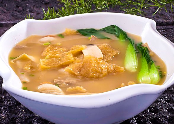 Three Fresh Delicacies in Thick Soup