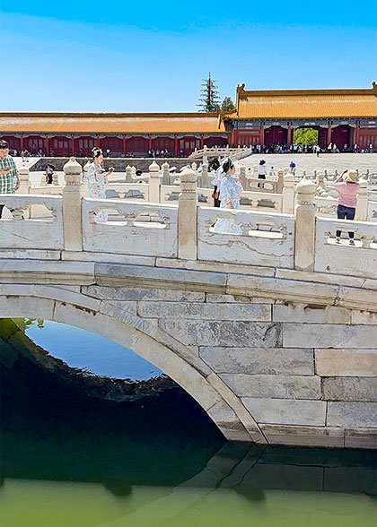 Walking on the Inner Golden Water River