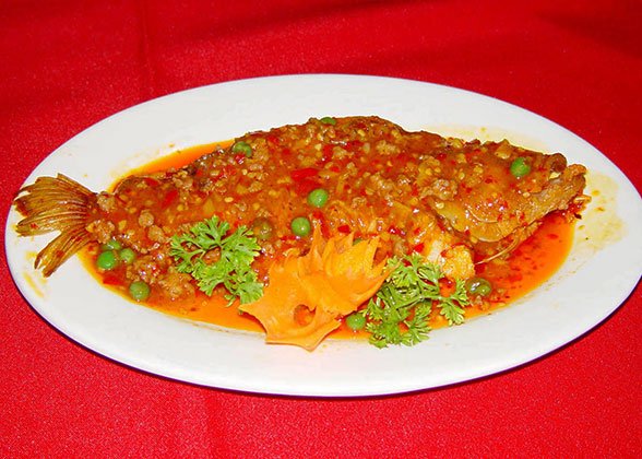 Spicy Crispy Whole Fish with Vinasse Spicy Crispy Whole Fish with Vinasse