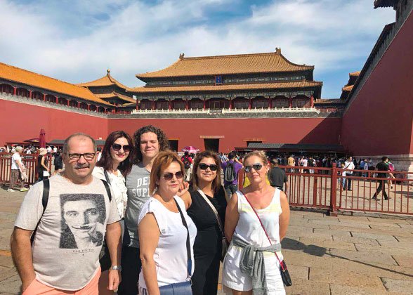 Forbidden City Tourists From the Globe