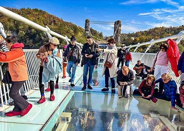 Glass Bridge at the Grand Canyon