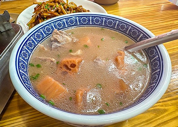 Pork Lib and Lotus Root Soup