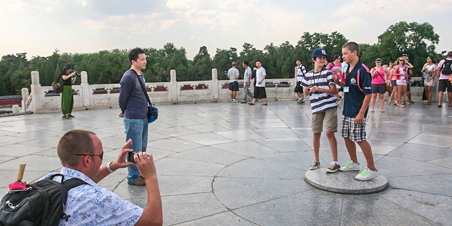 Heaven Heart Stone, Beijing Temple of Heaven