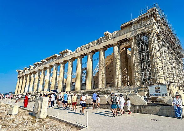 Visit Parthenon at Acropolis of Athens