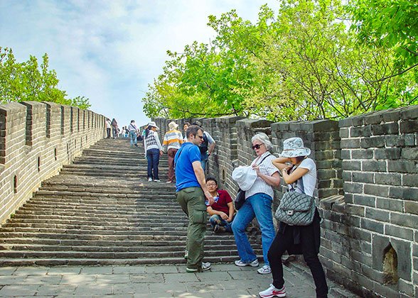 Mutianyu during the holidays
