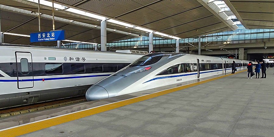 Xian - Lanzhou High Speed Train