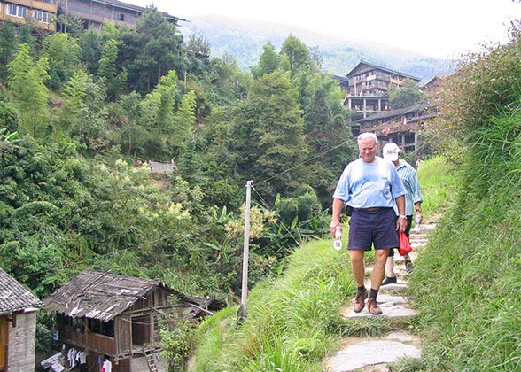 Hiking in Guilin Hiking in Guilin