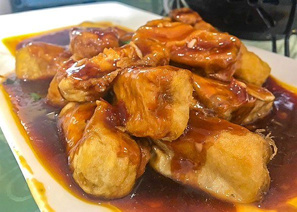Fried Hairy Tofu Fried Hairy Tofu