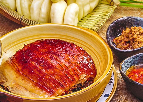 Pork Belly with Preserved Mustard Greens