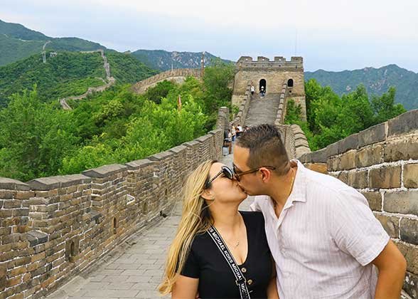 Our Guests at Mutianyu Great Wall