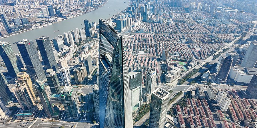 Bird's-eye View of Shanghai Bird's-eye View of Shanghai