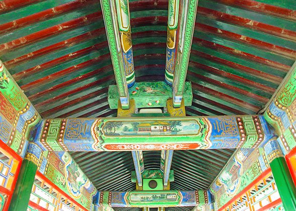 Pavilion Painting in Southern China Style