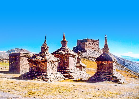 Pagodas around Mount Kailash Pagodas around Mount Kailash