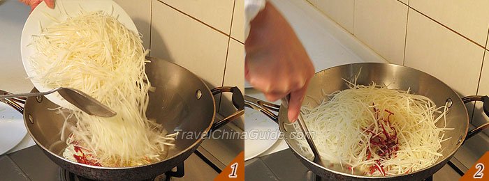 Add Shredded Potato