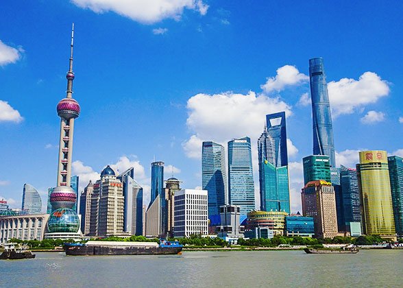 Pudong Area Seen from the Bund