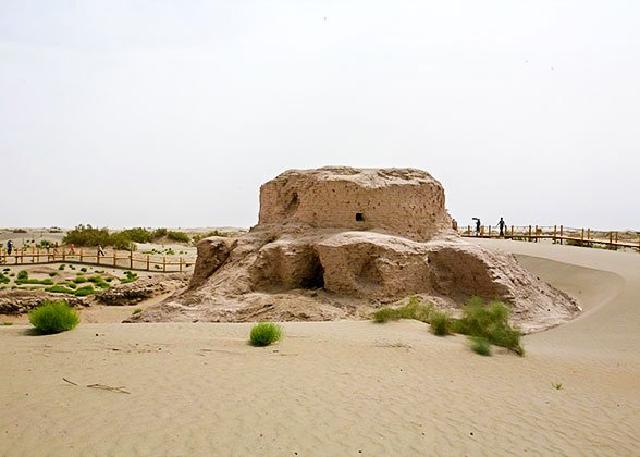 Rawak Stupa Ruins, Hotan Rawak Stupa Ruins, Hotan