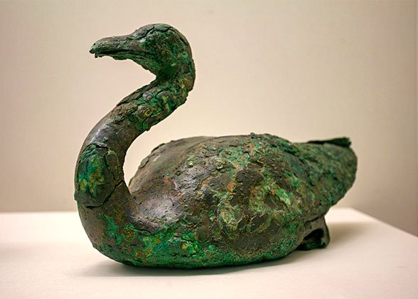Vivid Bronze Swan