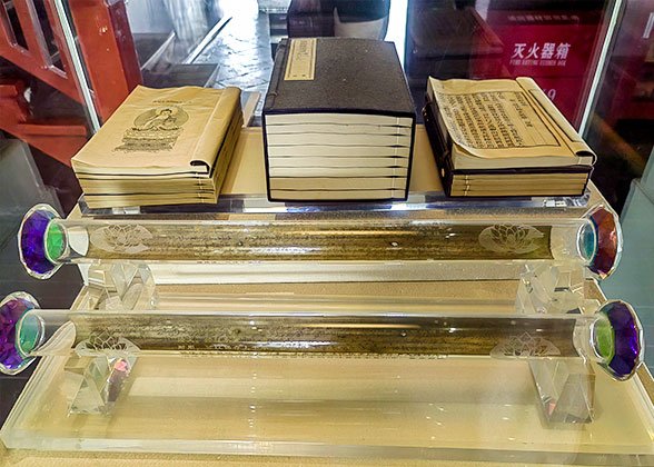 Replicas of Pattra-leaf Scriptures