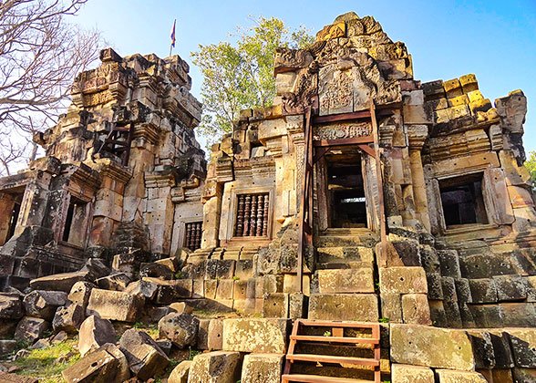 A temple in Battambang