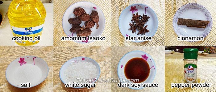 Seasonings of Beef Stew with Potatoes