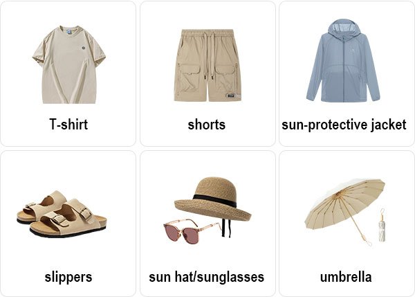 Clothes to Wear in Jinan in July