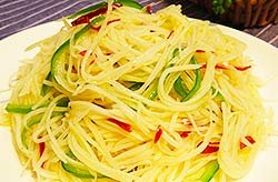 Spicy and Sour Shredded Potato