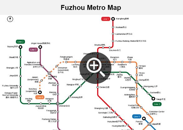 Fuzhou Metro Map
