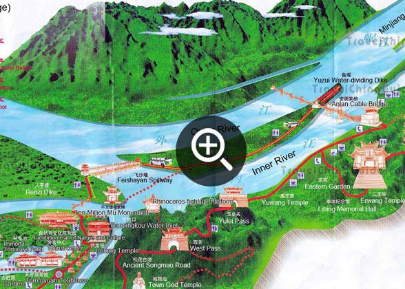Dujiangyan Map
