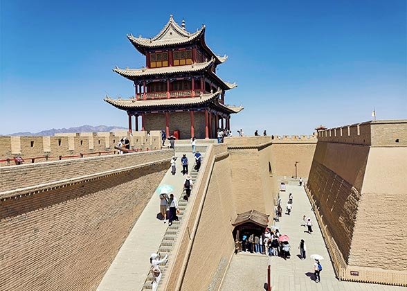 City Wall of Jiayuguan Pass City Wall of Jiayuguan Pass