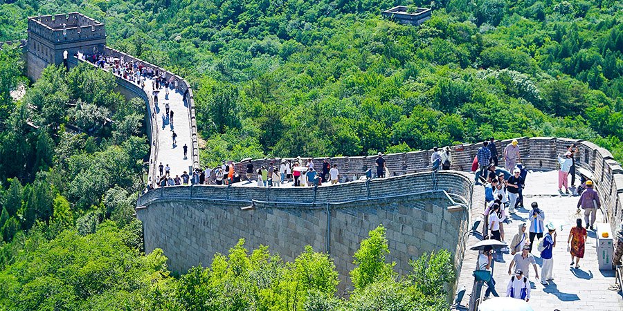 The Great Wall in August