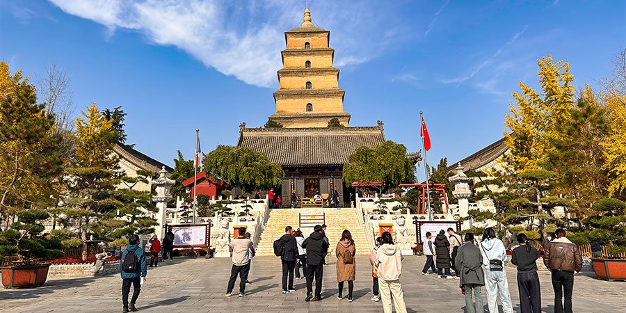 Big Wild Goose Pagoda, Xian