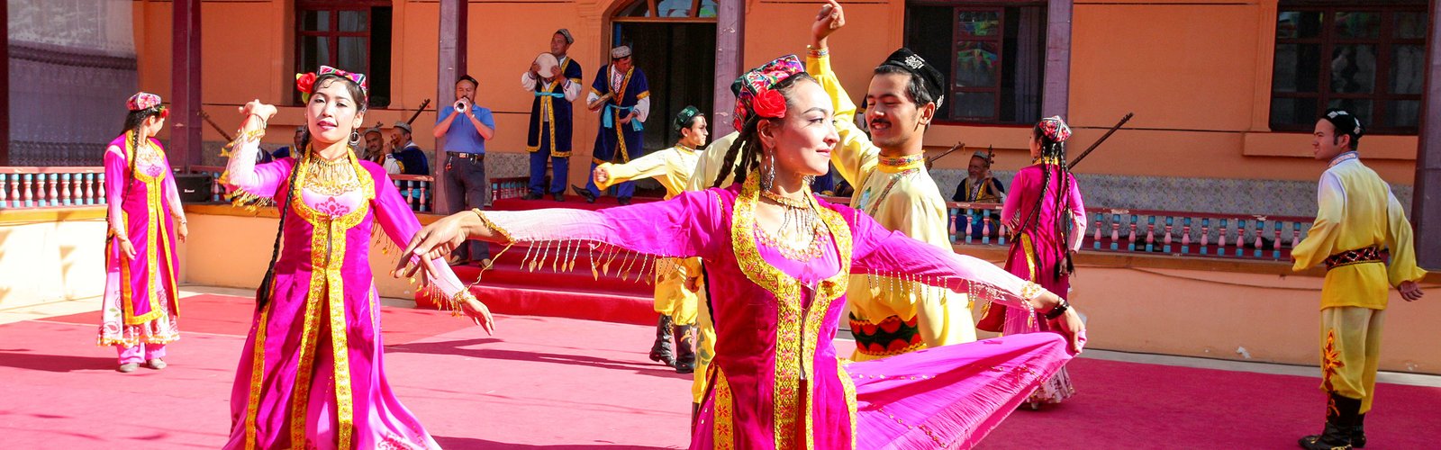 Dancing Performance of the Xinjiang People