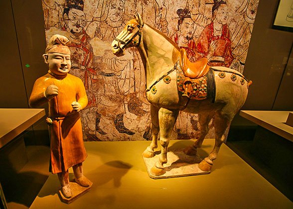 Tang Tri-colored Pottery Tang Tri-colored Pottery